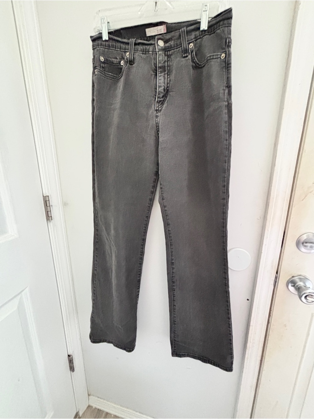 Levi's 512 Perfectly Slimming Light Black Bootcut Jeans 32x31